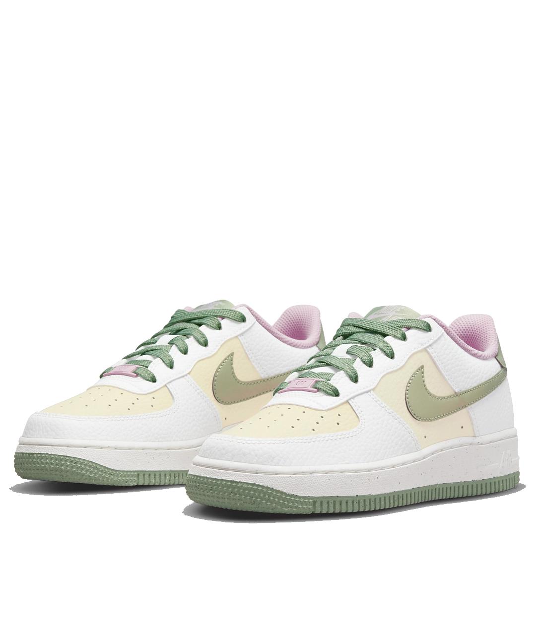 NIKE Белые кожаные кроссовки, фото 2