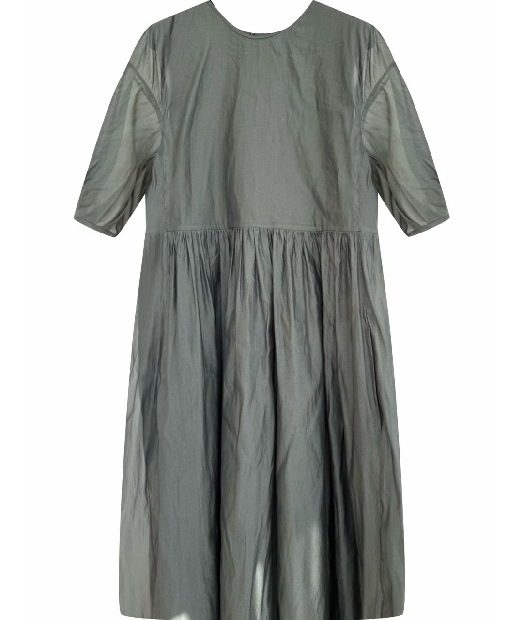 'S MAX MARA Зеленые шелковое повседневное платье, фото 1