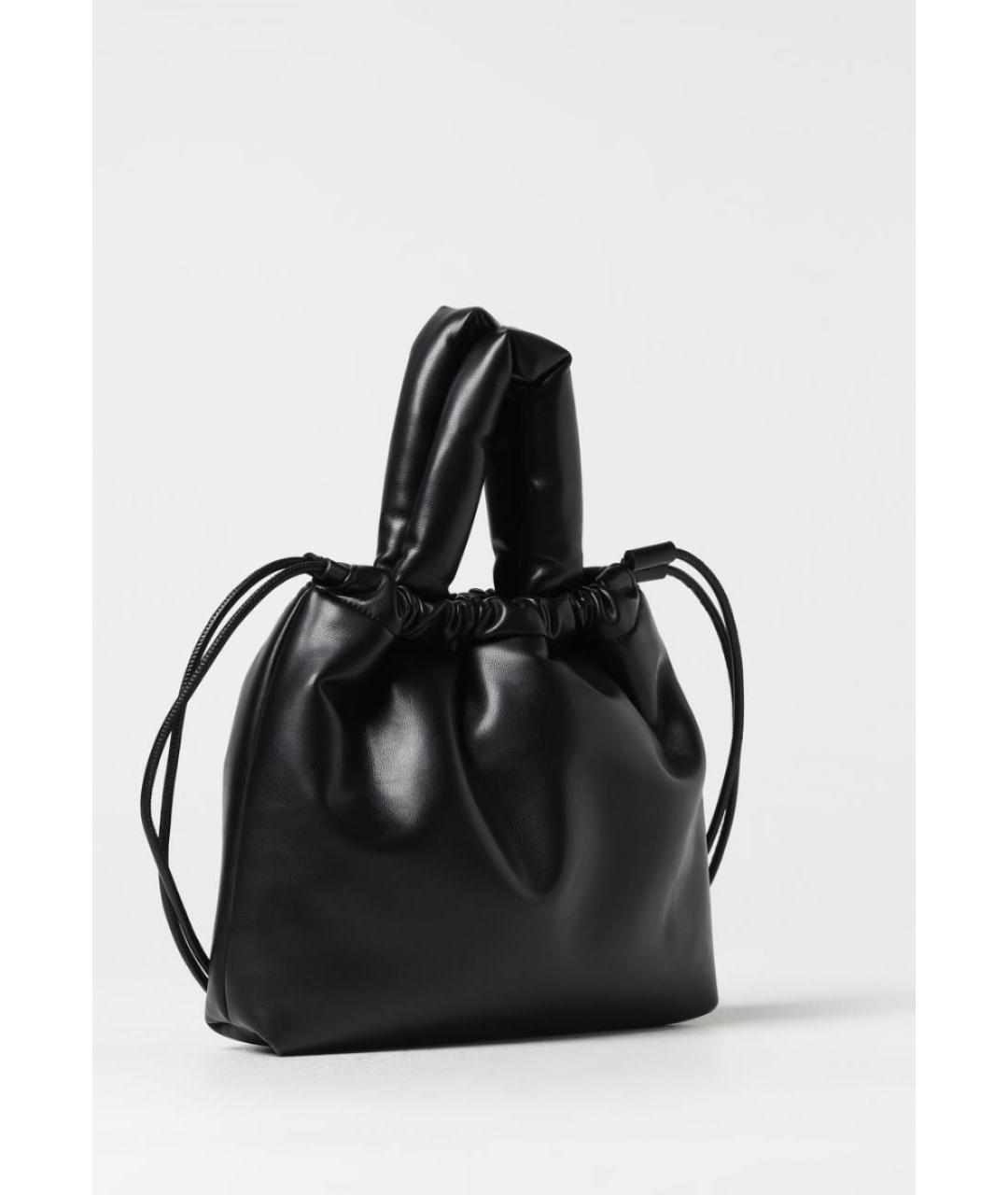 ARMANI EXCHANGE Черная сумка тоут из искусственной кожи, фото 5