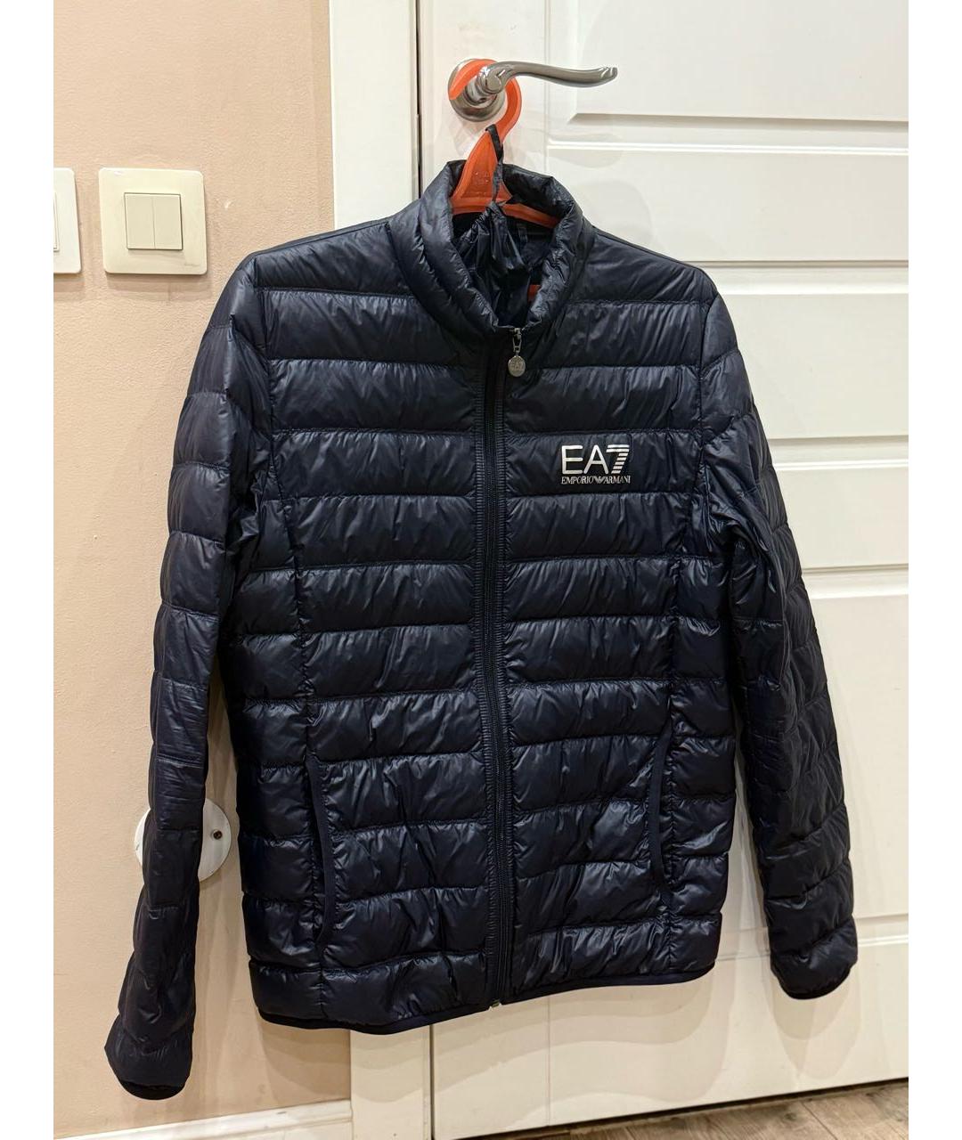 EMPORIO ARMANI Темно-синяя куртка, фото 5