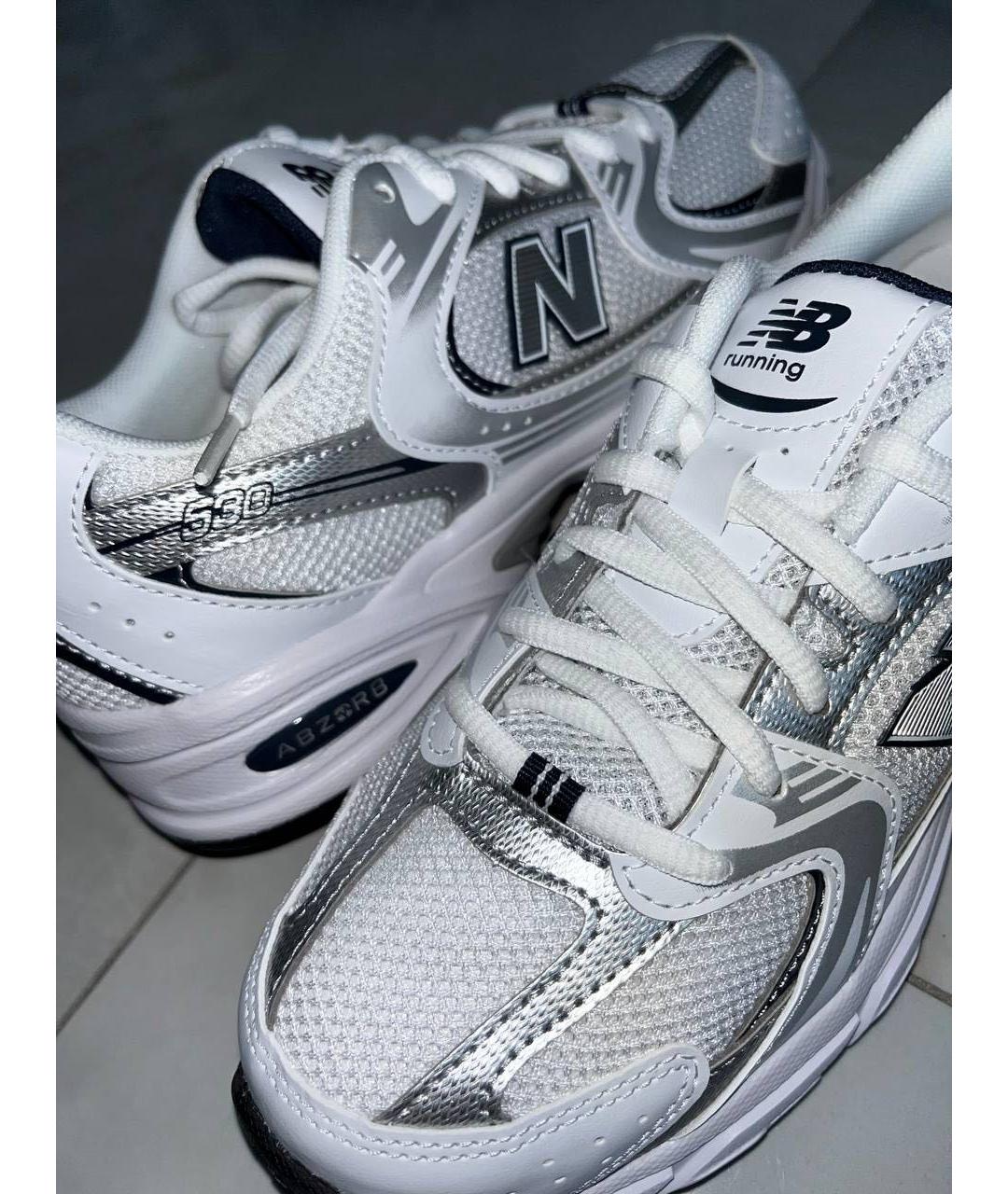 NEW BALANCE Белые кроссовки, фото 8