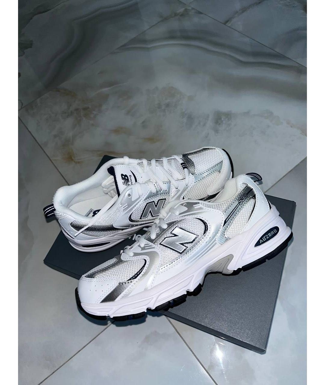 NEW BALANCE Белые кроссовки, фото 2