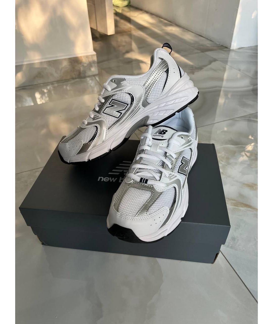 NEW BALANCE Белые кроссовки, фото 3