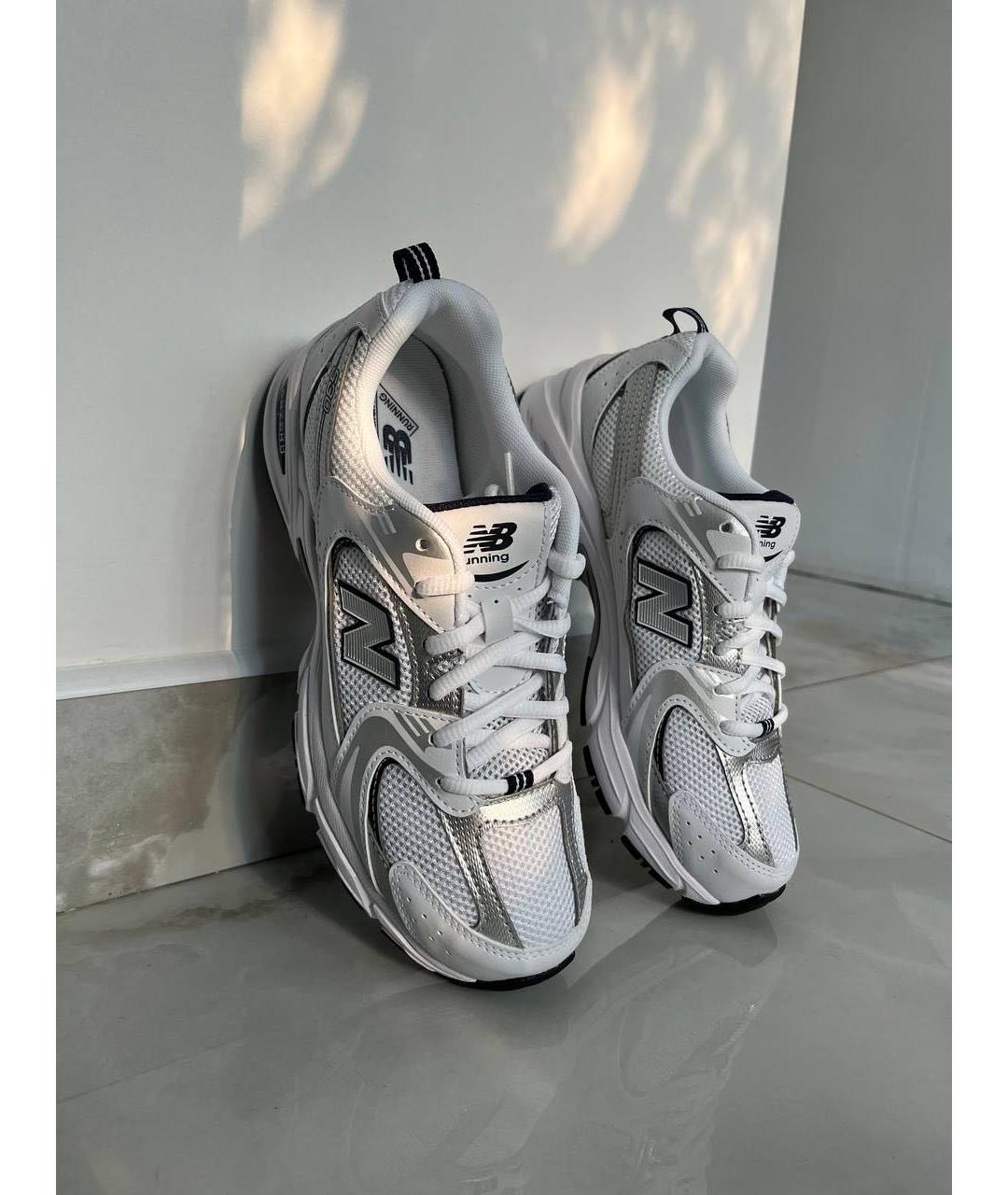 NEW BALANCE Белые кроссовки, фото 4