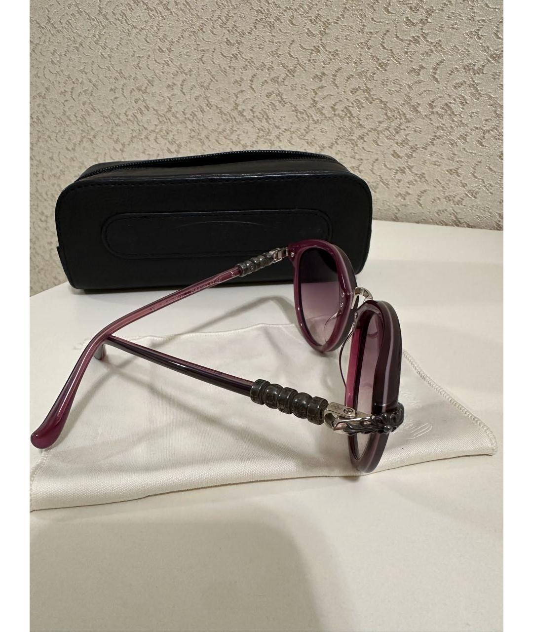 CHROME HEARTS Розовые пластиковые солнцезащитные очки, фото 2