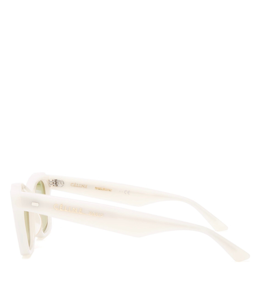 CELINE PRE-OWNED Белые солнцезащитные очки, фото 3