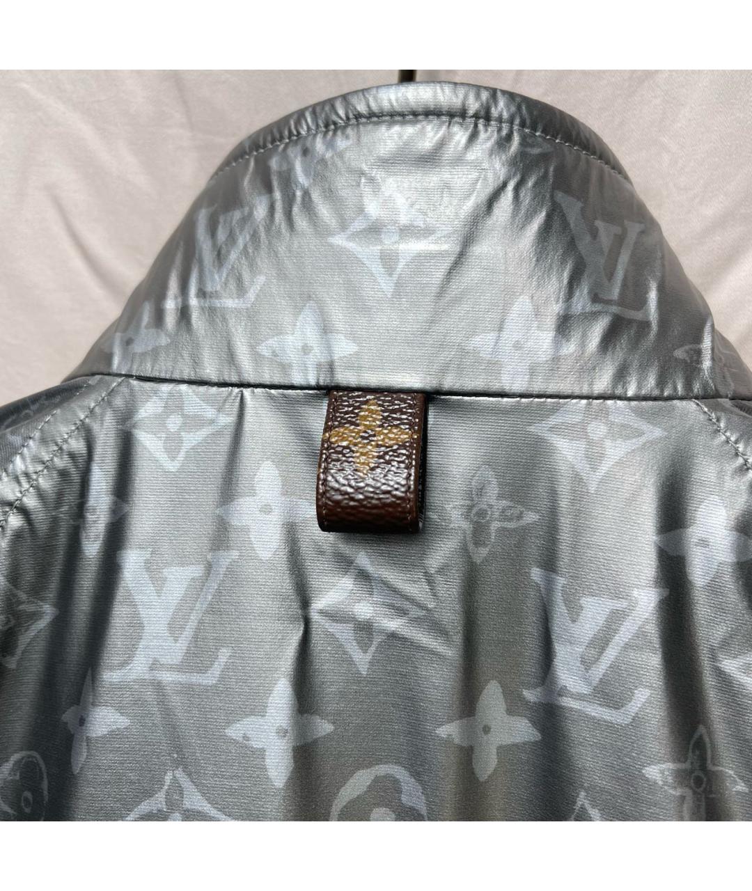 LOUIS VUITTON Серебряная куртка, фото 4