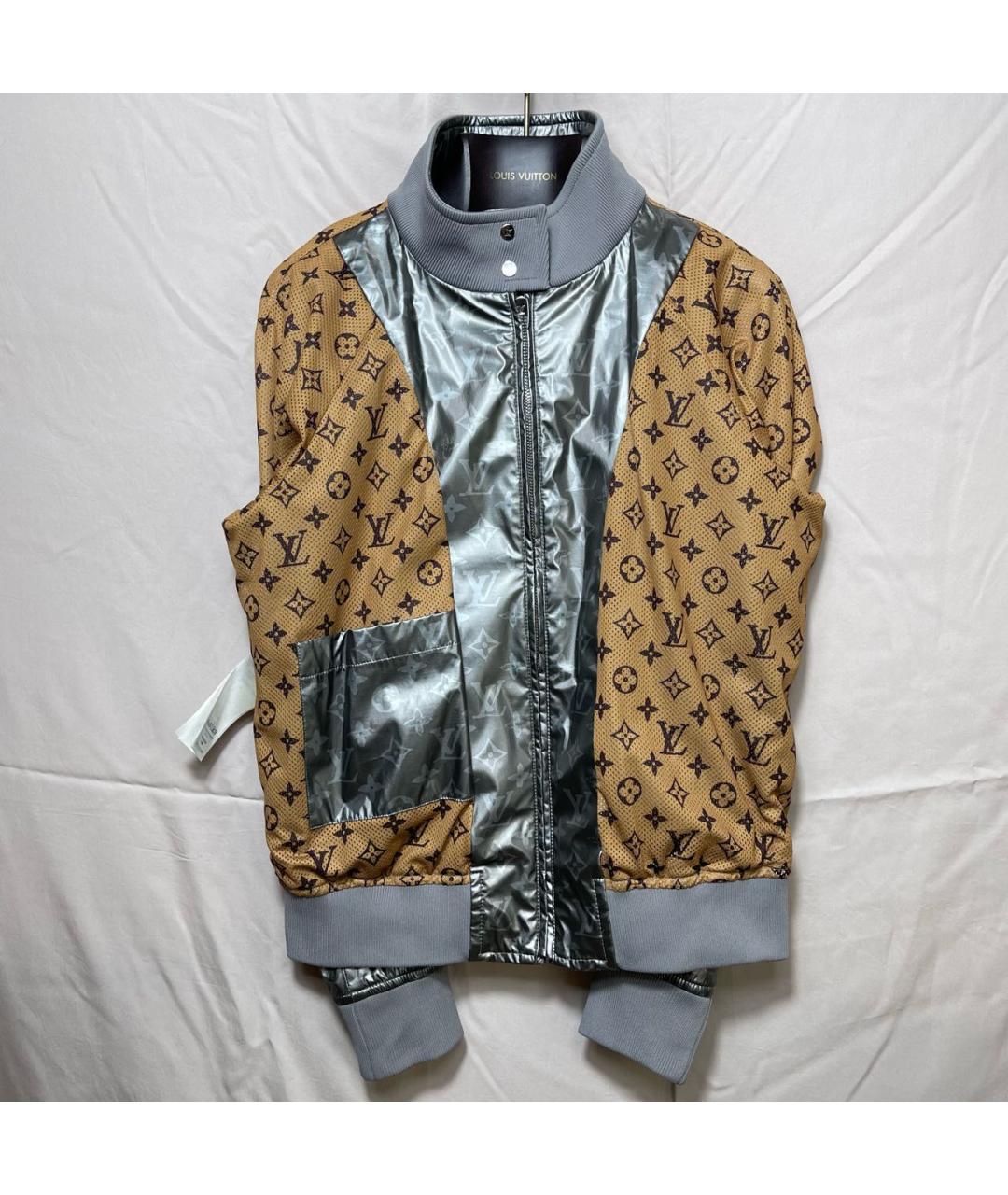 LOUIS VUITTON Серебряная куртка, фото 5