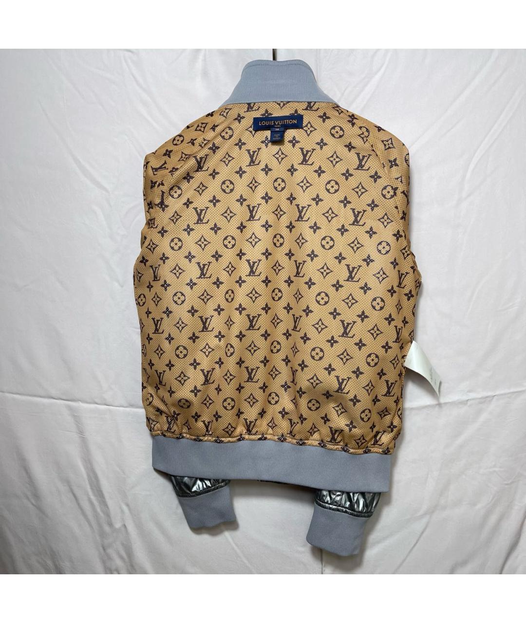 LOUIS VUITTON Серебряная куртка, фото 3
