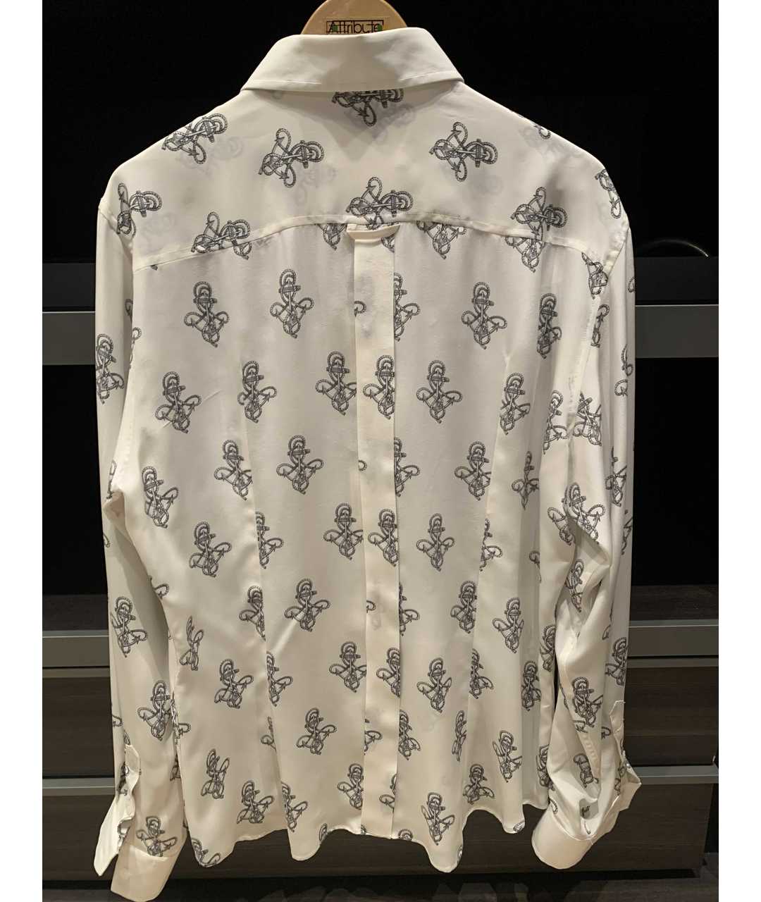 DOLCE & GABBANA VINTAGE Шелковая классическая рубашка, фото 2