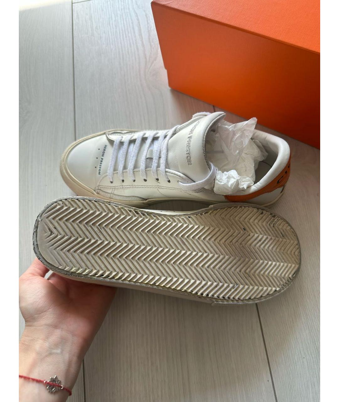 HERON PRESTON Кожаные кеды, фото 4