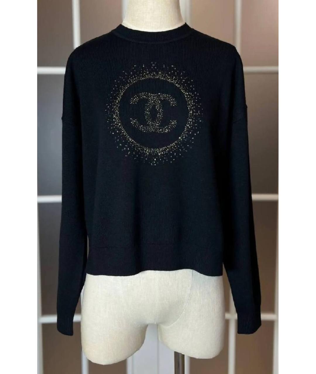 CHANEL Черный джемпер / свитер, фото 7