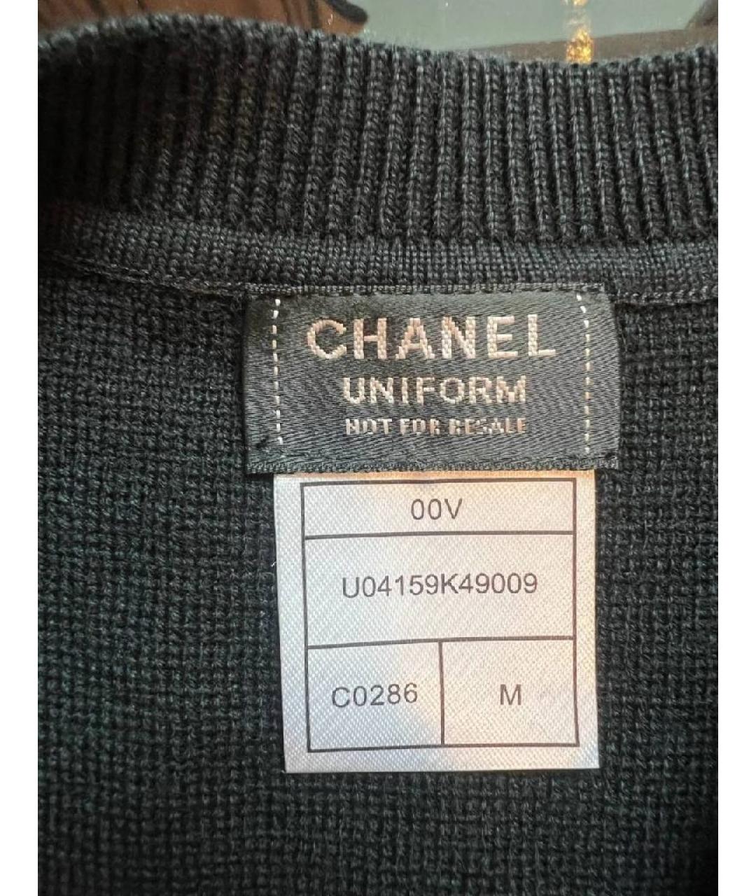 CHANEL Черный джемпер / свитер, фото 3