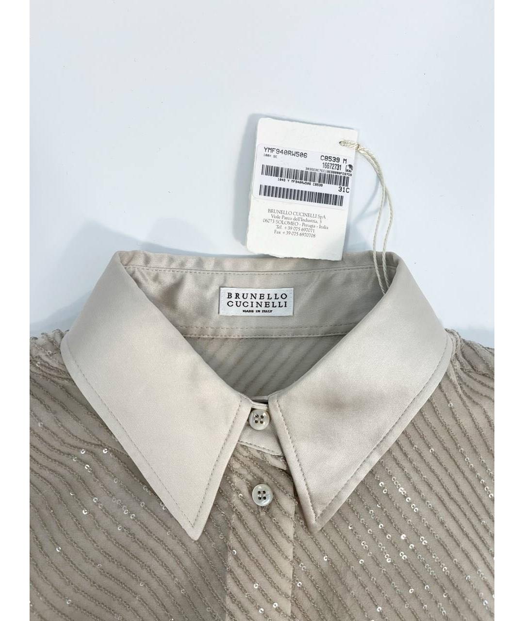 BRUNELLO CUCINELLI Мульти блузы, фото 4
