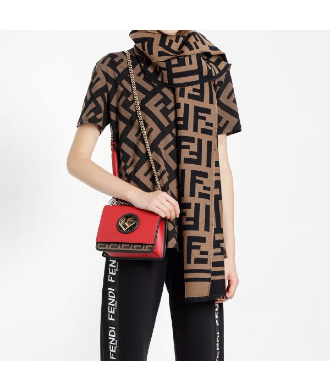 FENDI Кашемировый шарф, фото 3