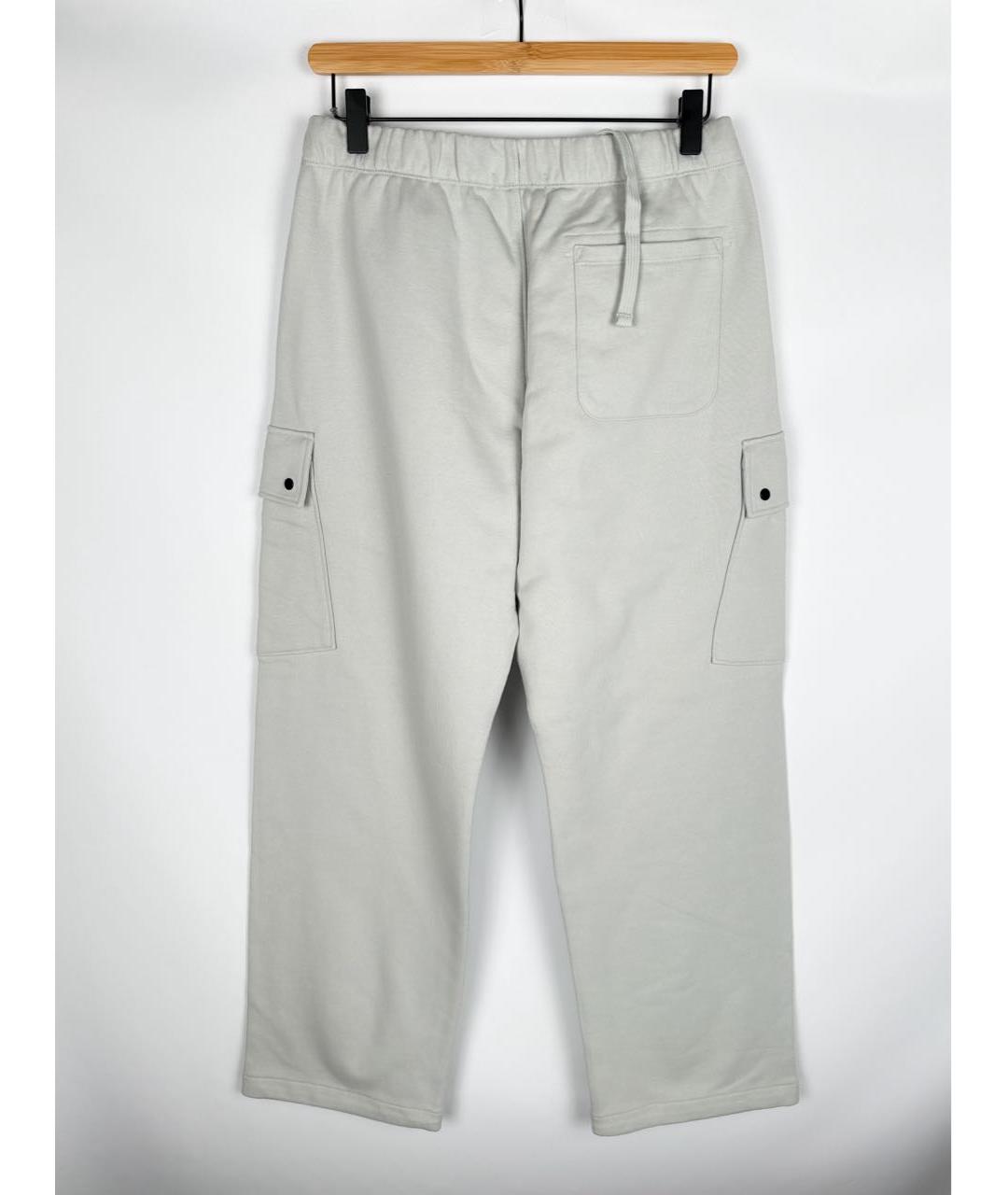 CP COMPANY Серые хлопковые повседневные брюки, фото 2