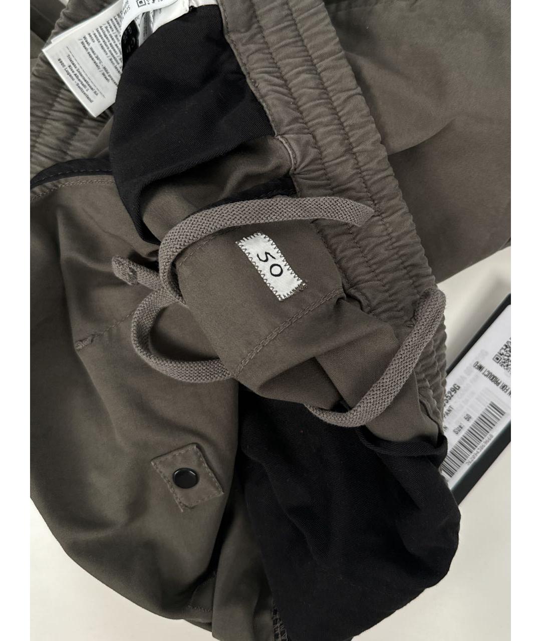 CP COMPANY Коричневые хлопковые повседневные брюки, фото 8