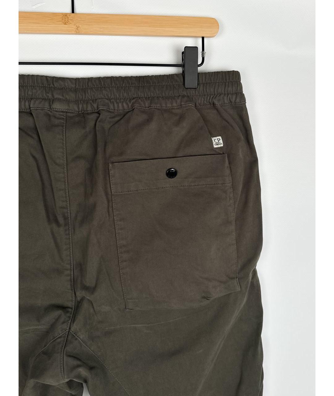 CP COMPANY Коричневые хлопковые повседневные брюки, фото 6