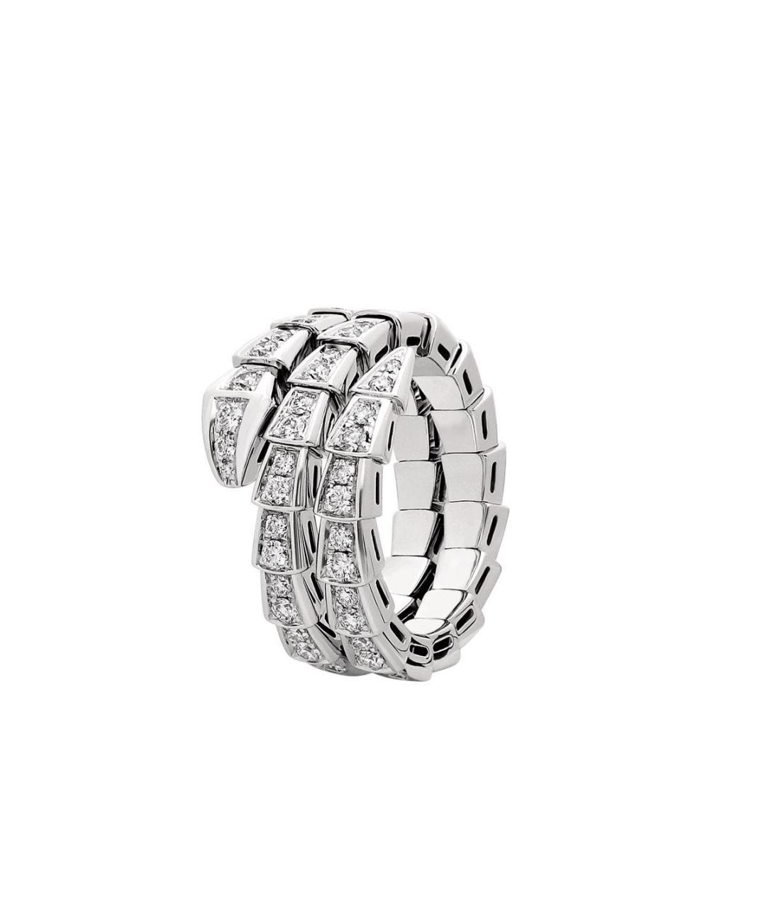 BVLGARI Золотое кольцо из белого золота, фото 1