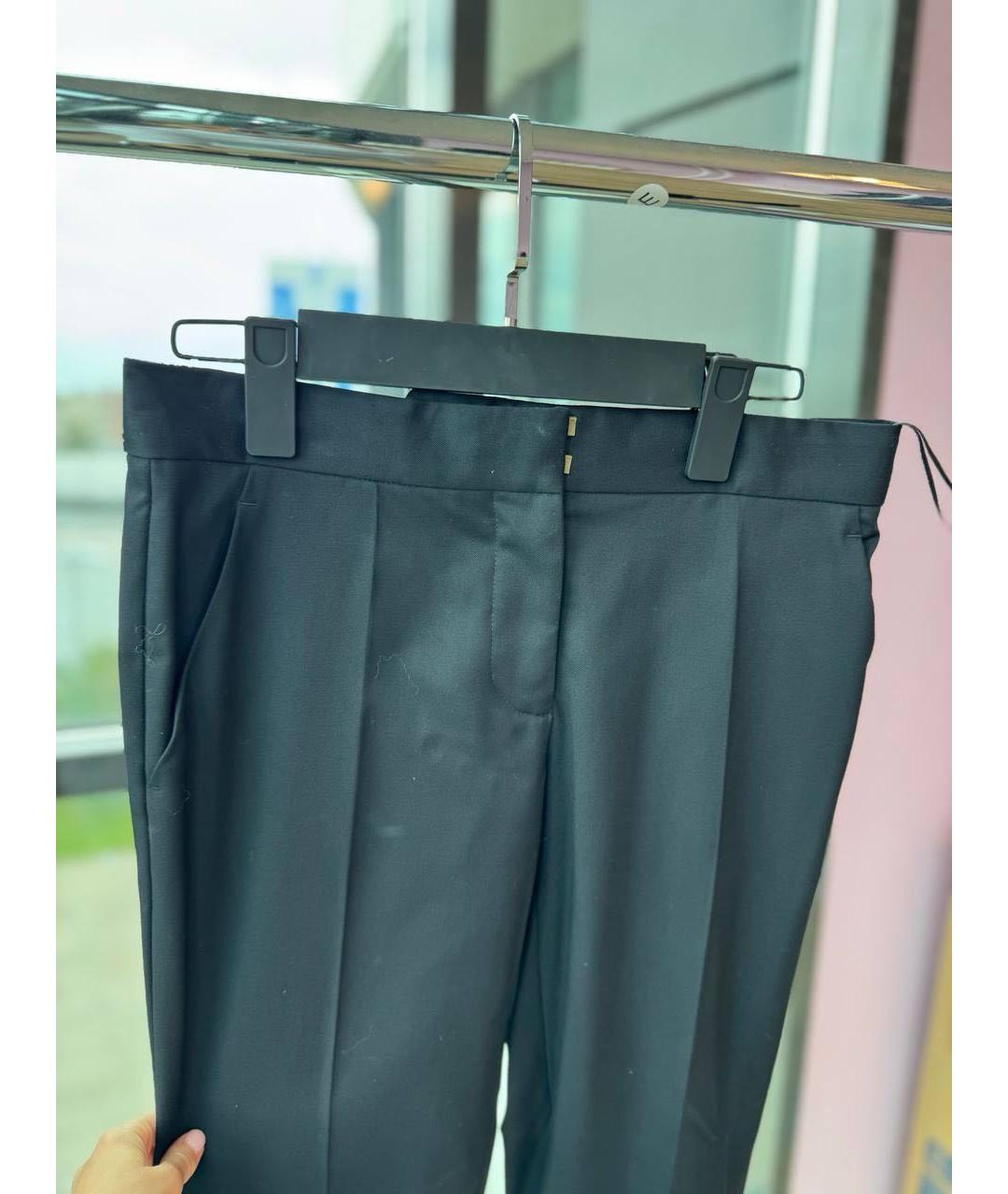 STELLA MCCARTNEY Черные прямые брюки, фото 3