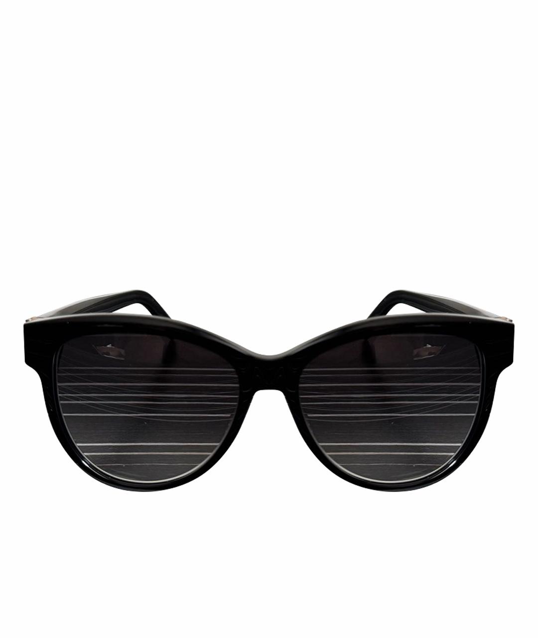 SAINT LAURENT Черные пластиковые солнцезащитные очки, фото 1