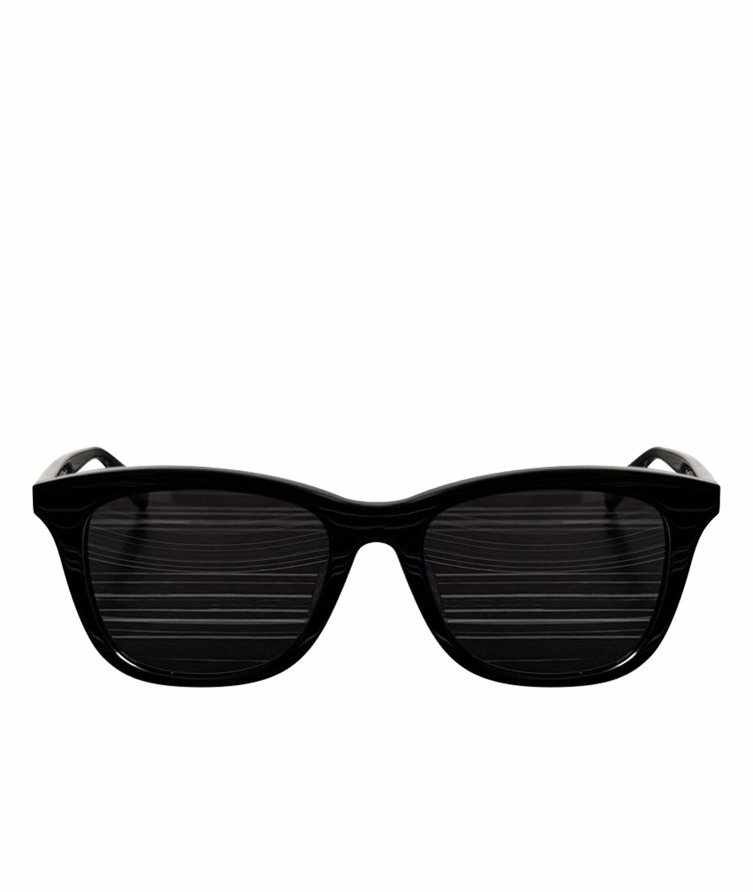 SAINT LAURENT Черные пластиковые солнцезащитные очки, фото 1