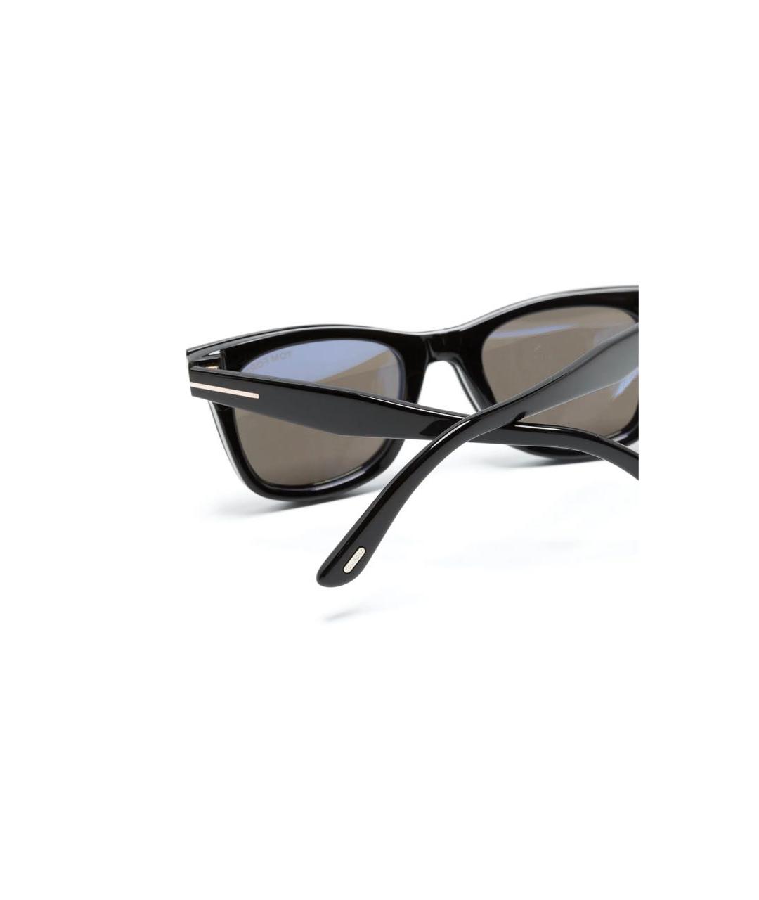 TOM FORD Коричневые пластиковые солнцезащитные очки, фото 3