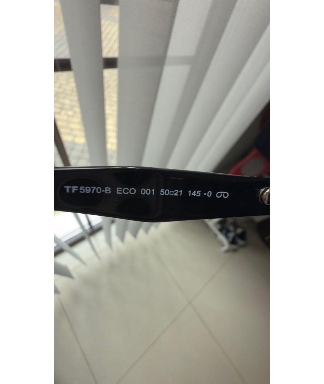 TOM FORD Коричневые пластиковые солнцезащитные очки, фото 6