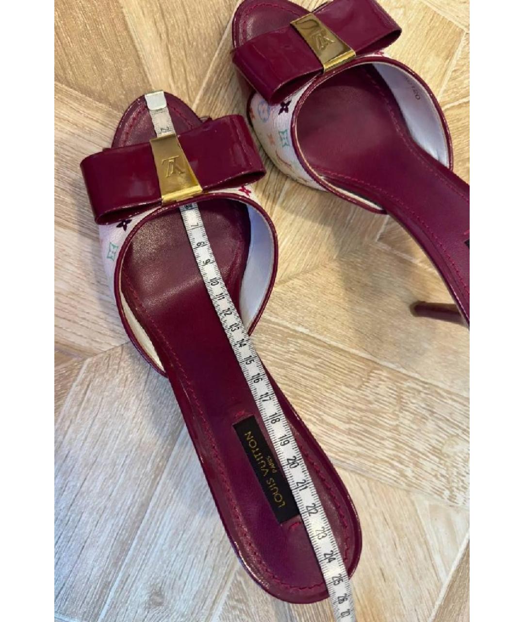 LOUIS VUITTON Мульти мюли, фото 6