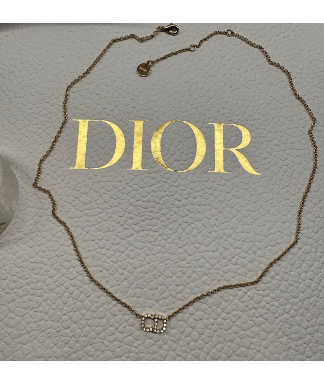 CHRISTIAN DIOR Золотая металлическая цепочка, фото 2