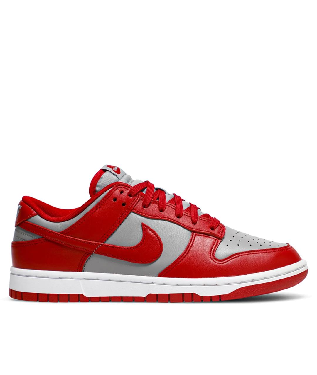 NIKE Красные кожаные кроссовки, фото 1