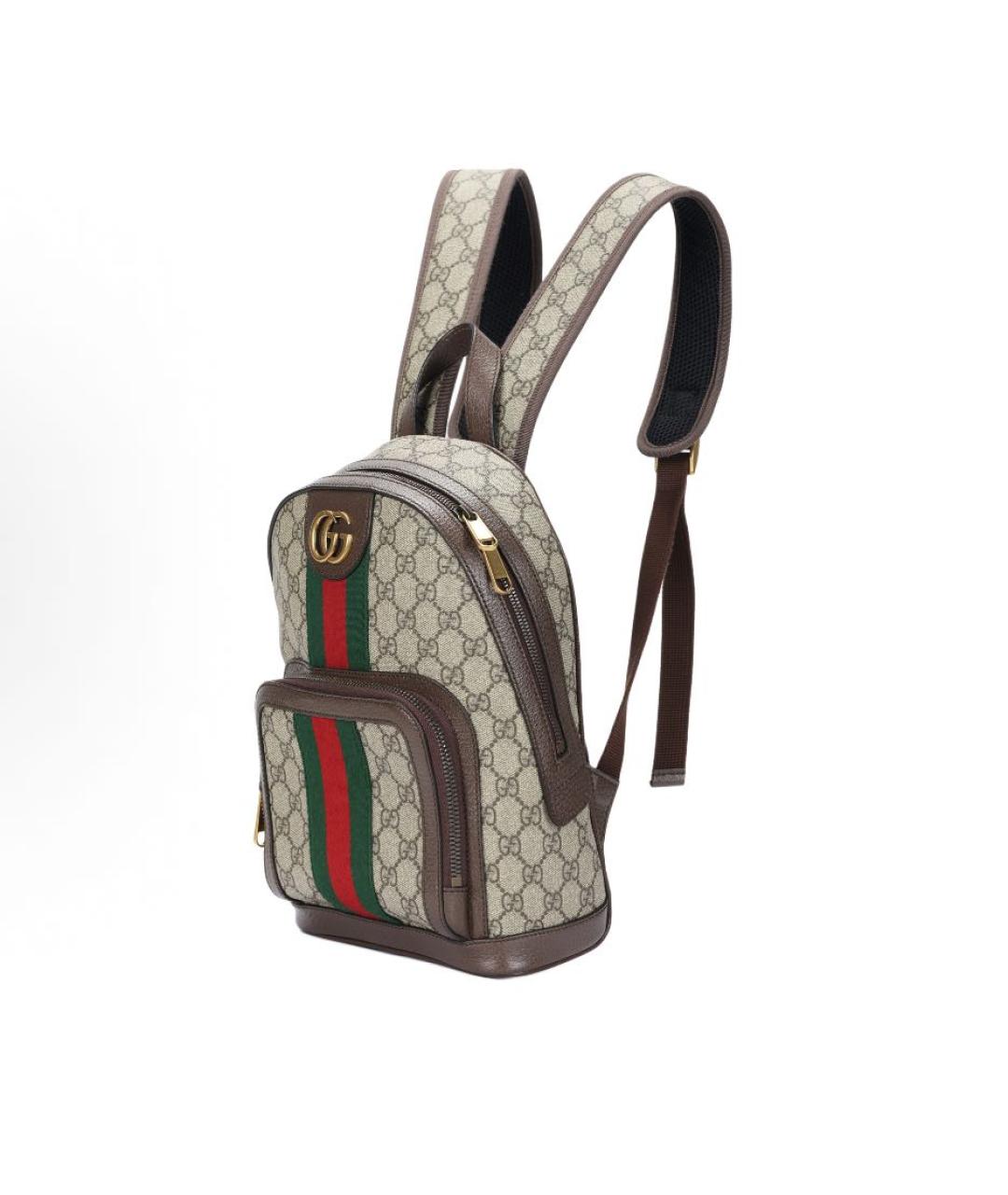 GUCCI Бежевый рюкзак, фото 3