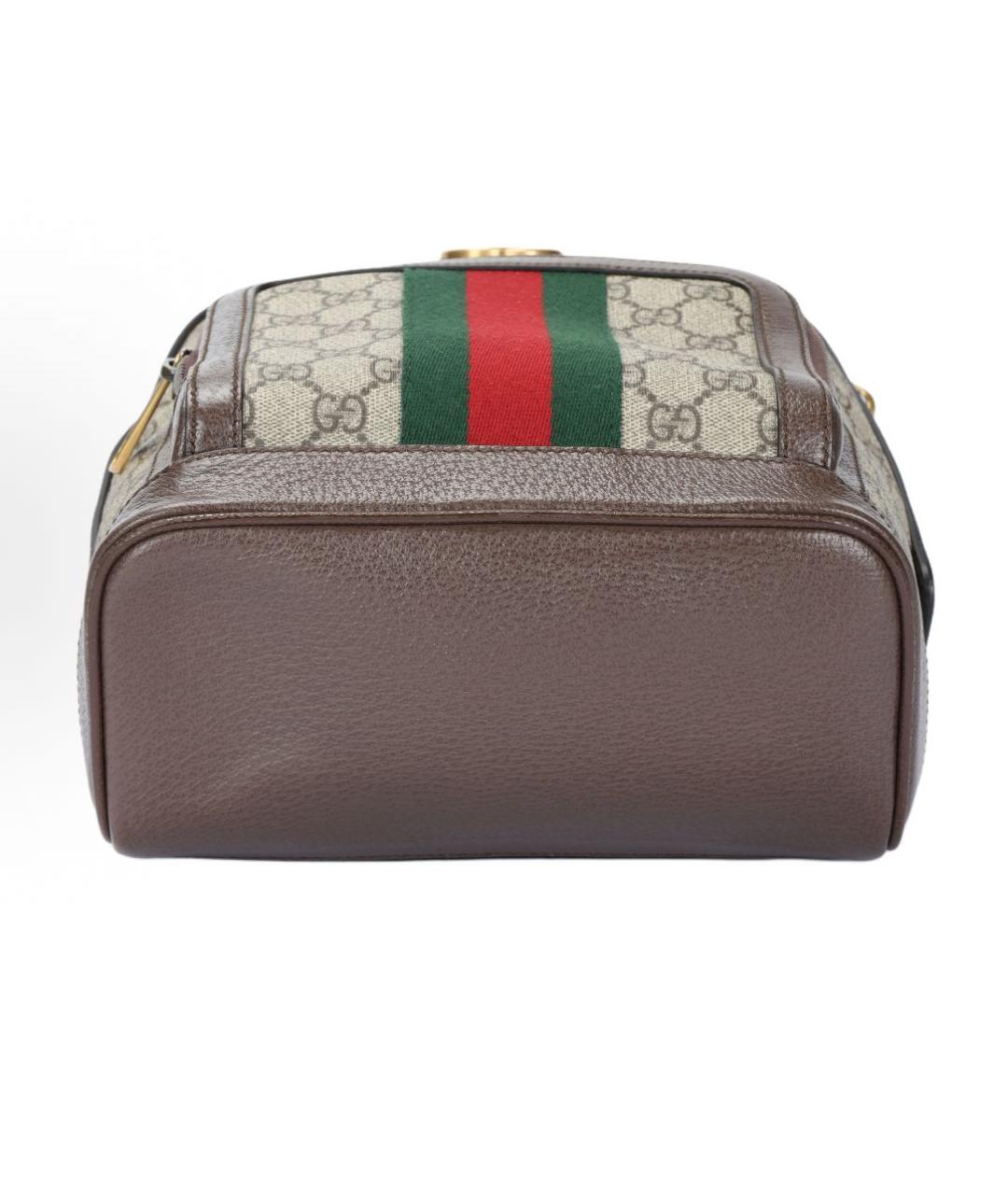 GUCCI Бежевый рюкзак, фото 5