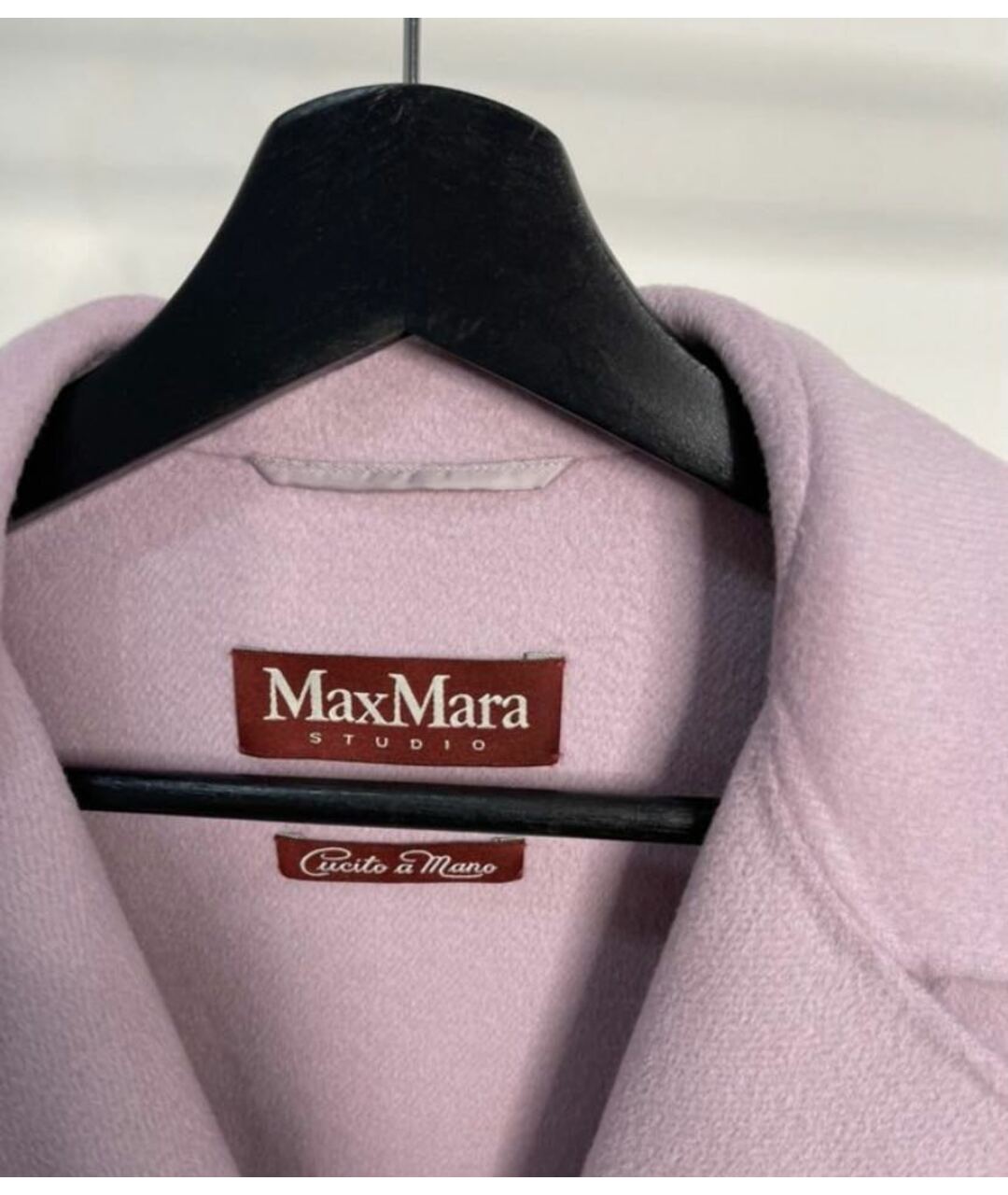MAX MARA STUDIO Розовое пальто, фото 3