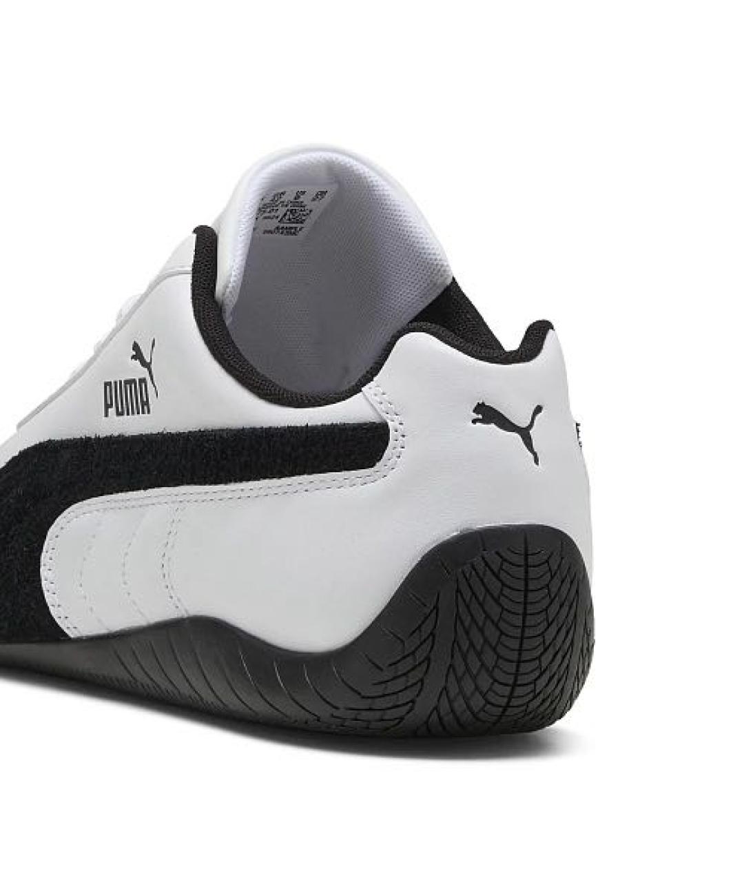 PUMA Белые кожаные кроссовки, фото 4