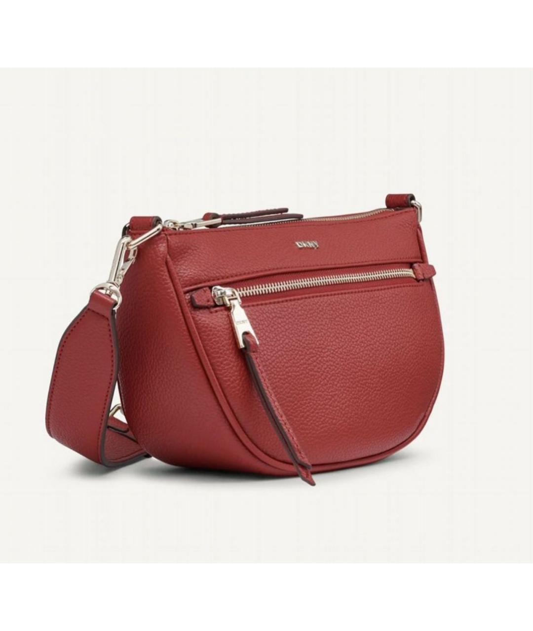 DKNY Бордовая сумка через плечо, фото 3
