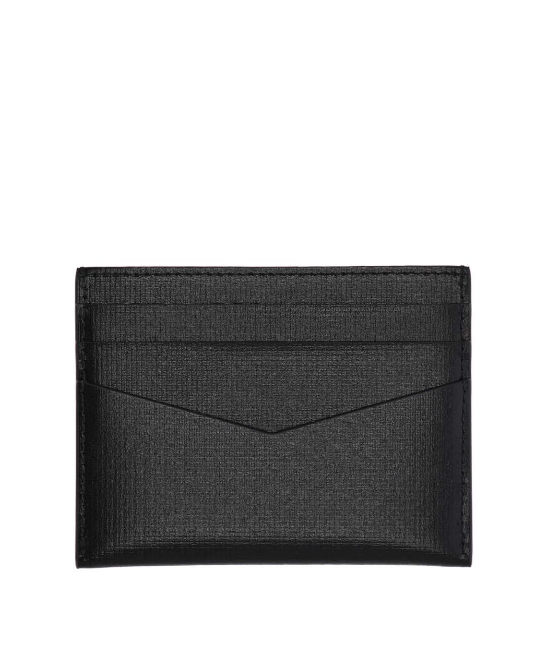 GIVENCHY Черный кожаный кардхолдер, фото 3