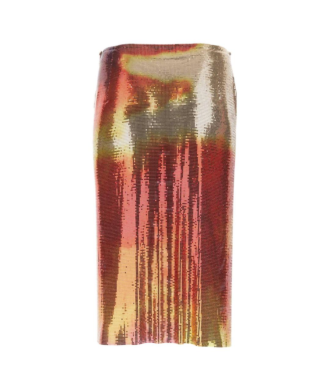 PACO RABANNE Мульти юбка миди, фото 2