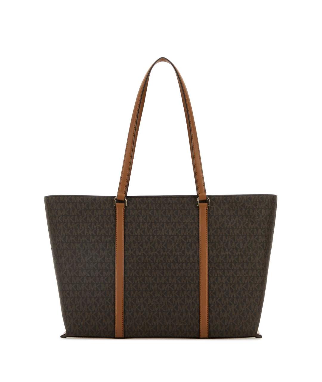 MICHAEL KORS Коричневая сумка тоут, фото 3