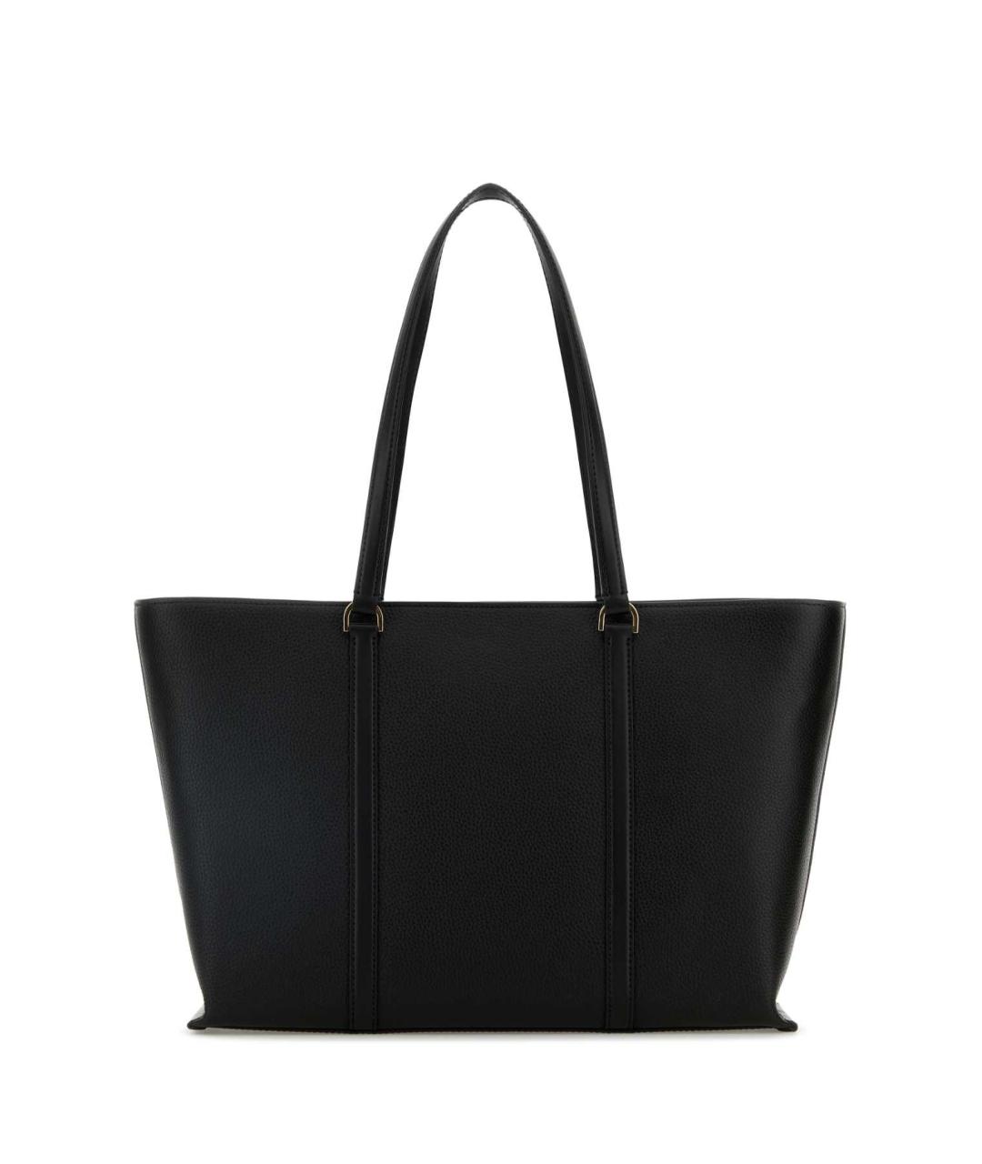 MICHAEL KORS Черная кожаная сумка тоут, фото 3