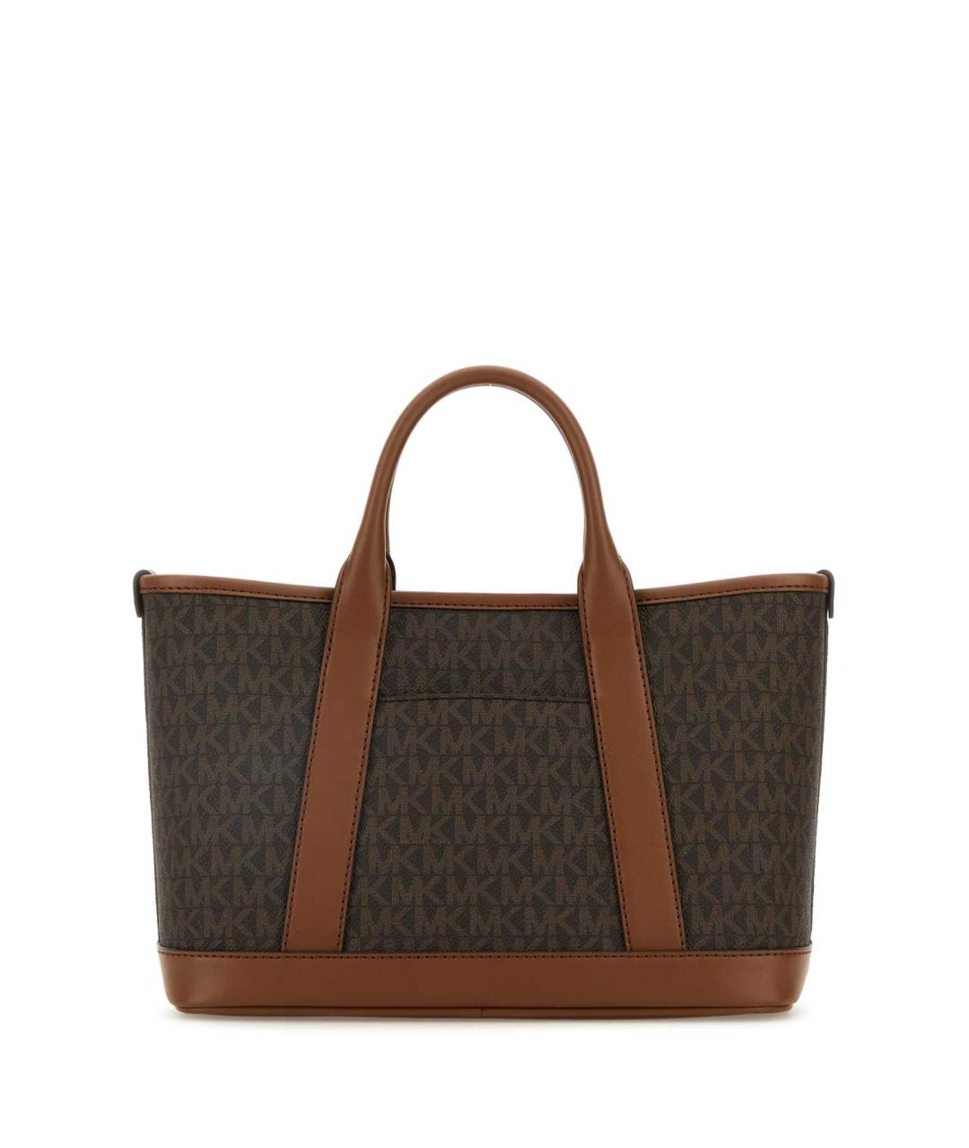MICHAEL MICHAEL KORS Коричневая сумка с короткими ручками, фото 3
