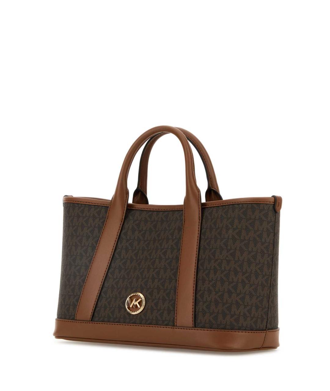 MICHAEL MICHAEL KORS Коричневая сумка с короткими ручками, фото 2