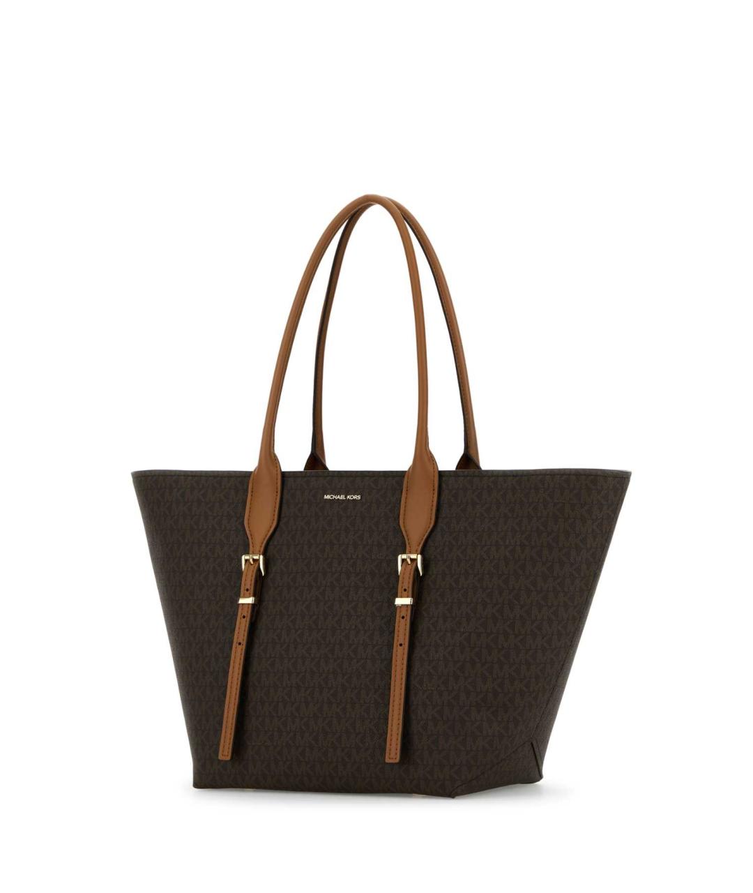MICHAEL KORS Коричневая сумка тоут, фото 2