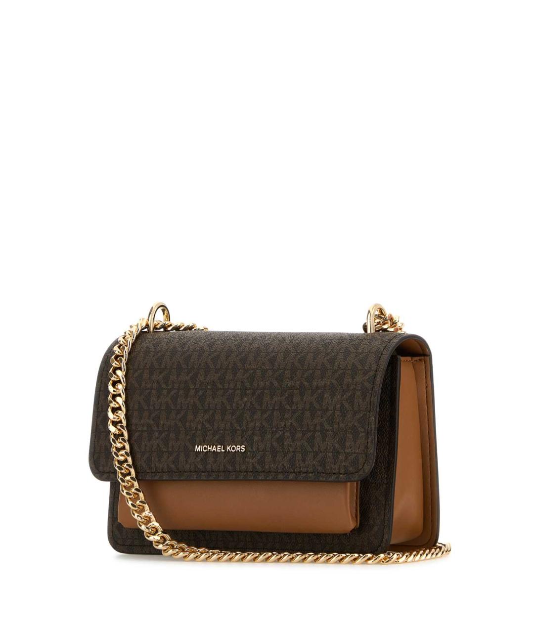 MICHAEL MICHAEL KORS Коричневая сумка через плечо, фото 2