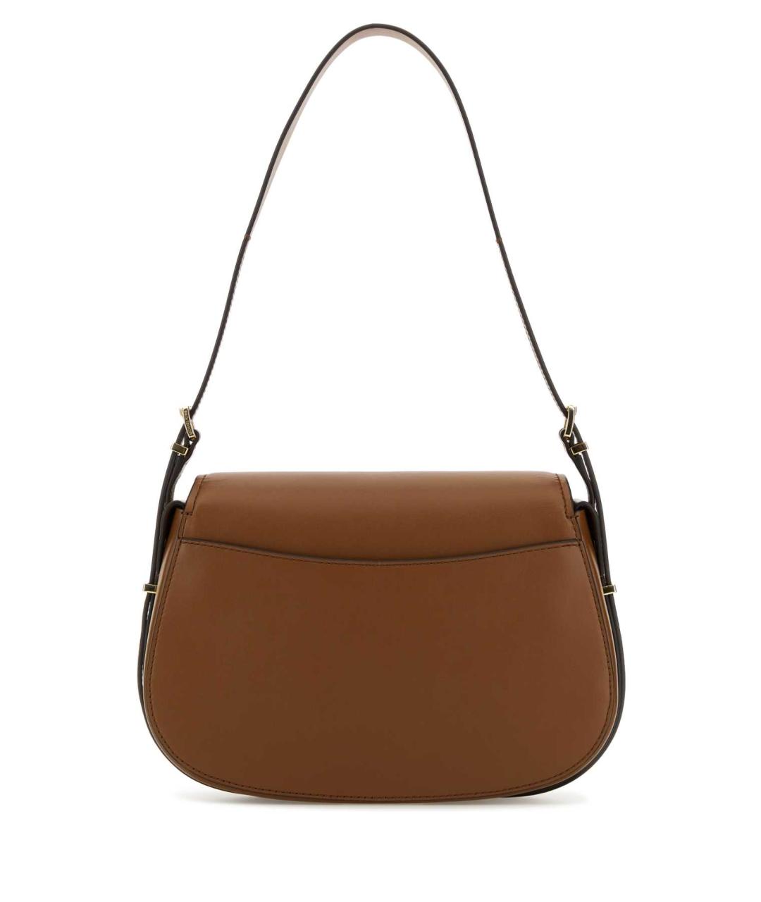 MICHAEL KORS Коричневая кожаная сумка через плечо, фото 3