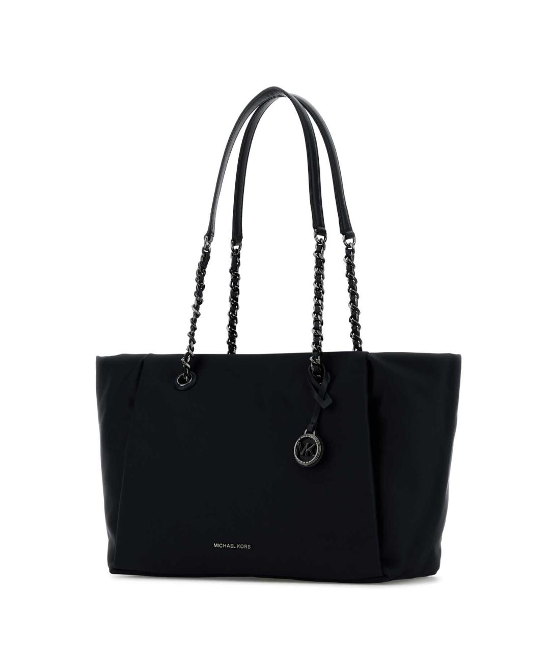 MICHAEL MICHAEL KORS Черная синтетическая сумка тоут, фото 2