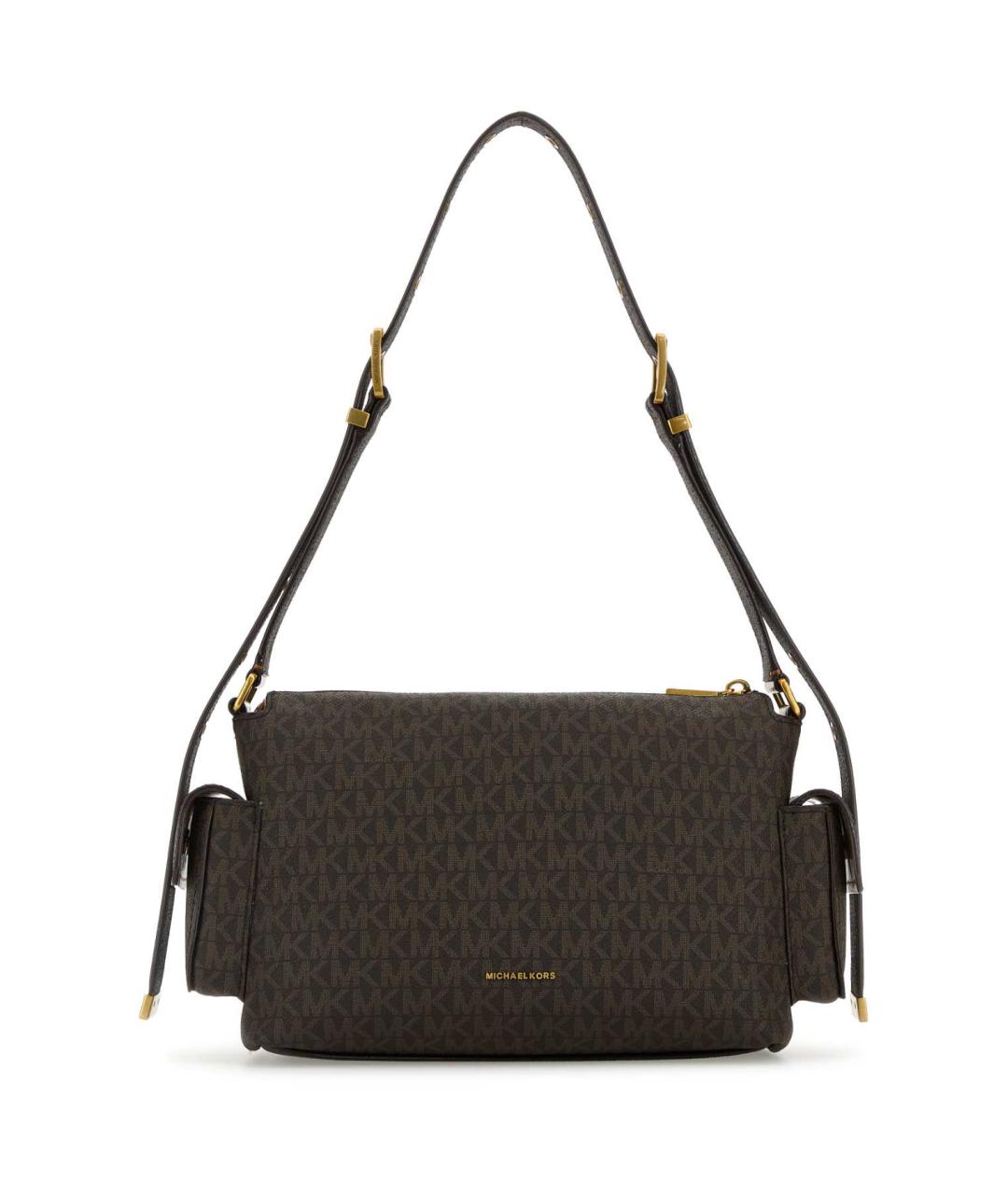 MICHAEL KORS Коричневая сумка через плечо, фото 3