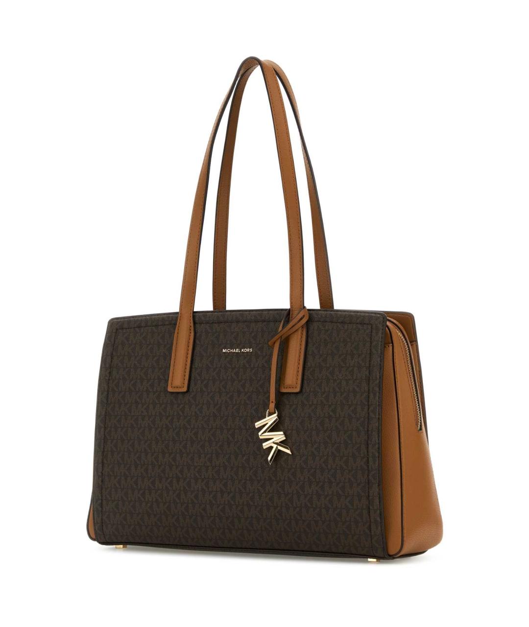 MICHAEL KORS Коричневая сумка тоут, фото 2