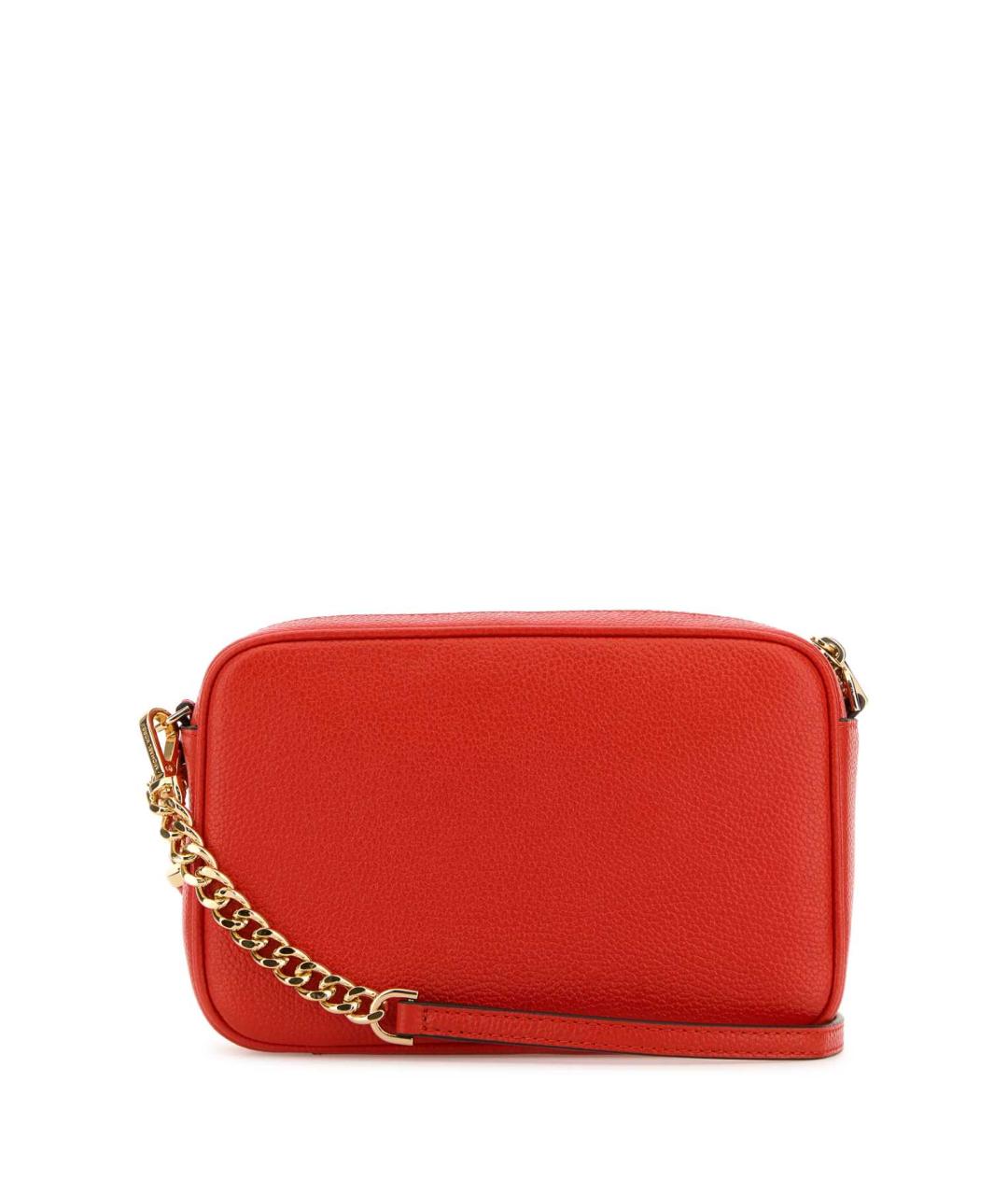 MICHAEL MICHAEL KORS Красная кожаная сумка через плечо, фото 3
