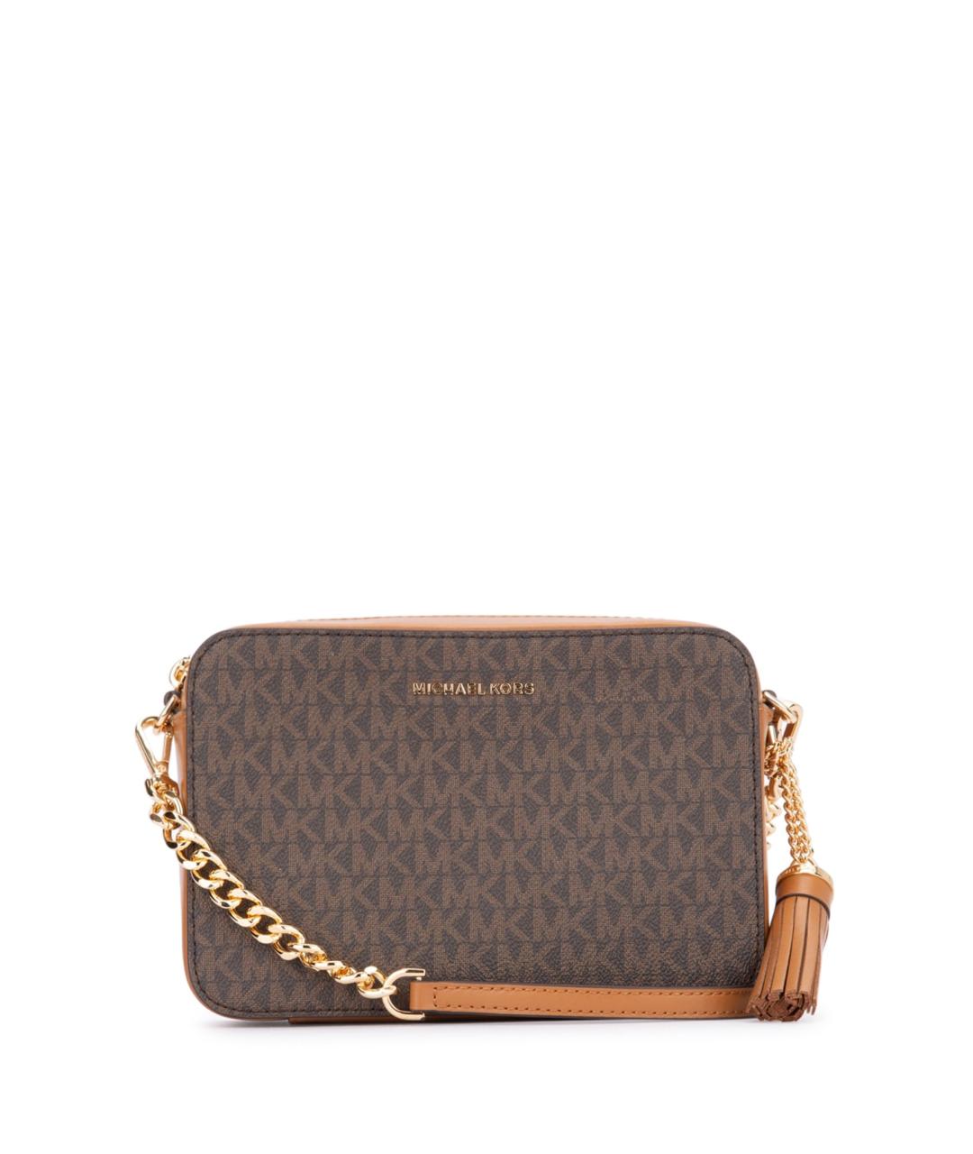 MICHAEL MICHAEL KORS Коричневая сумка через плечо, фото 1